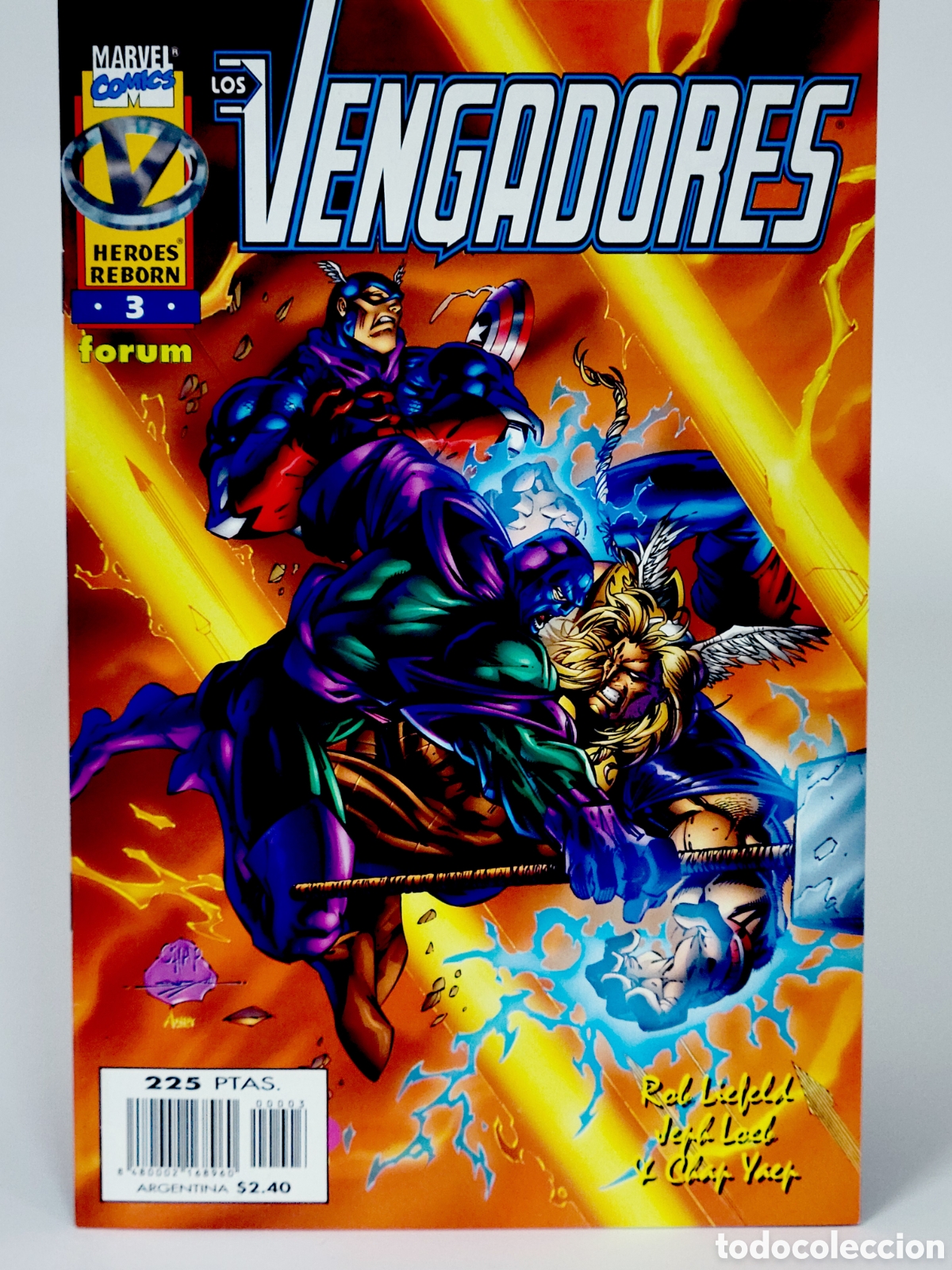 Comics: C&Oacute;MIC HEROES REBORN LOS VENGADORES 3 FORUM MARVEL GRAPA DE KIOSCO