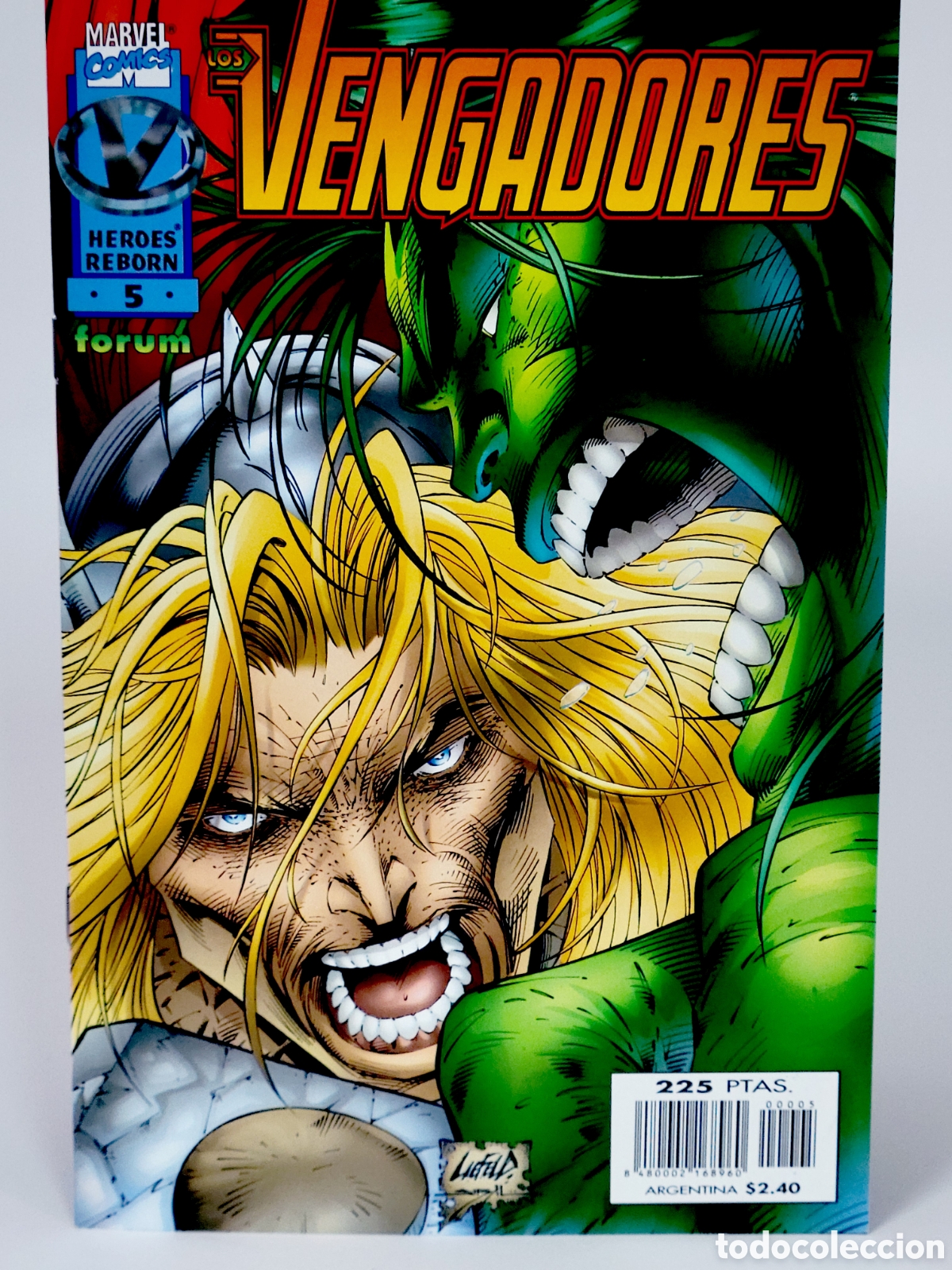 Comics : C&Oacute;MIC HEROES REBORN LOS VENGADORES 5 FORUM MARVEL GRAPA DE KIOSCO