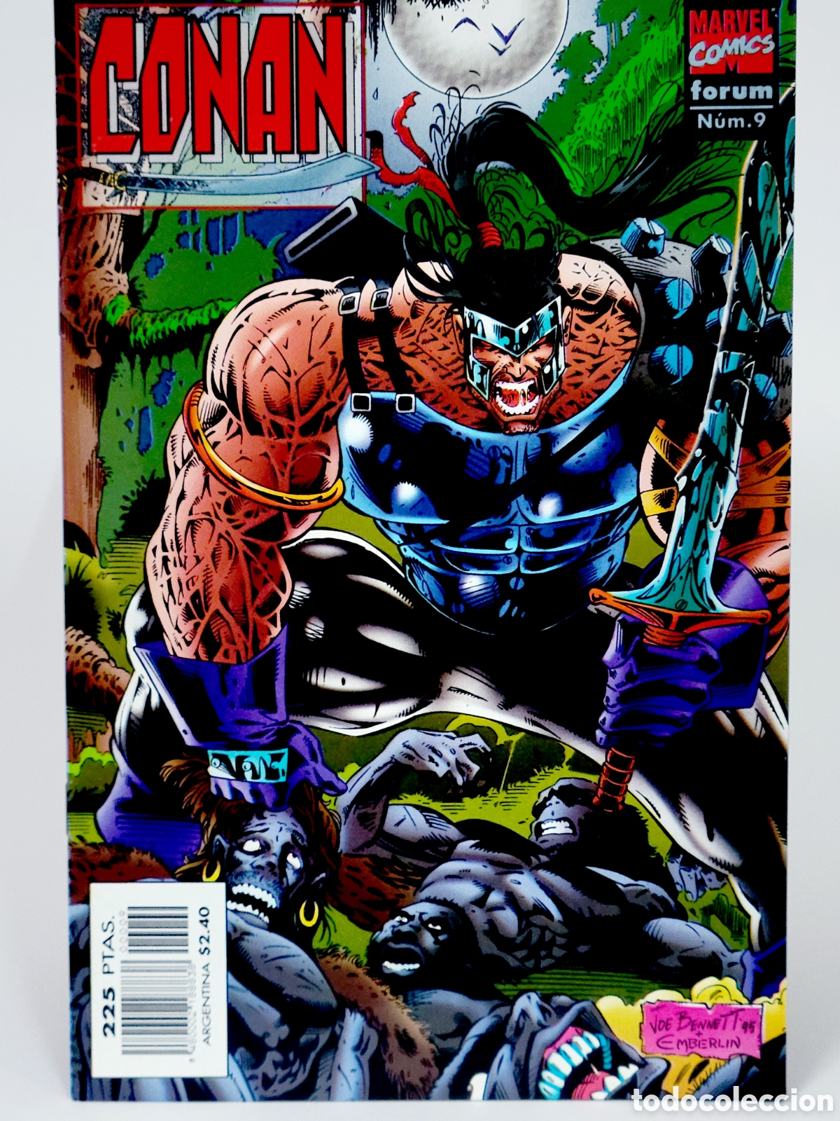 C&oacute;mics: C&Oacute;MIC CONAN 9 FORUM (1996-1997) MARVEL GRAPA DE KIOSCO - Foto 1