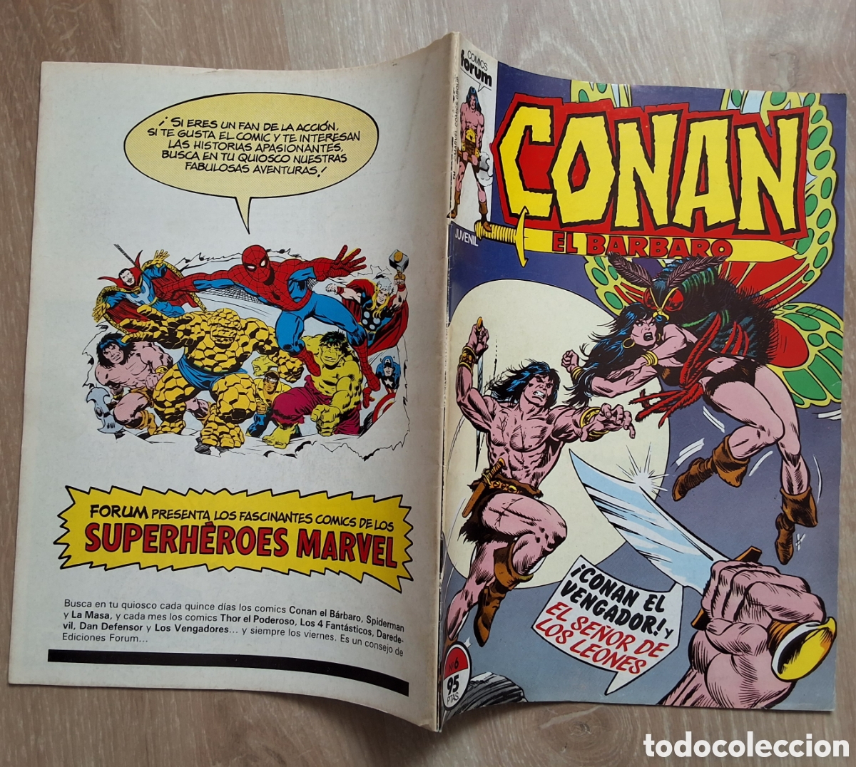 C&oacute;mics: Conan el barbaro comic n&uacute;mero 6 edita forum