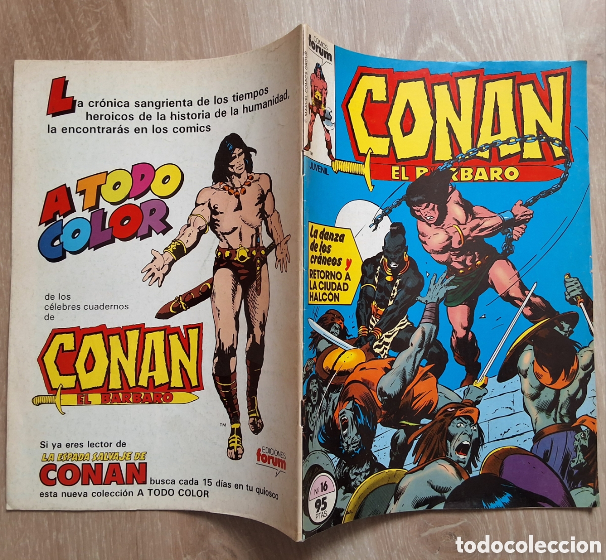 C&oacute;mics: Conan el barbaro comic n&uacute;mero 16 edita forum - Foto 1