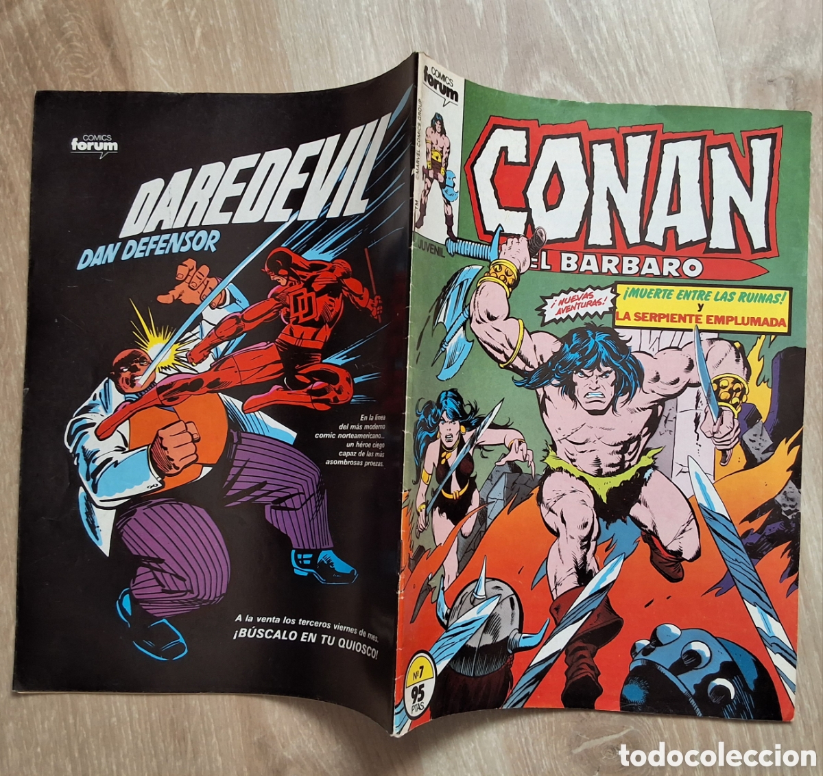 C&oacute;mics: Conan el barbaro comic n&uacute;mero 7 edita forum