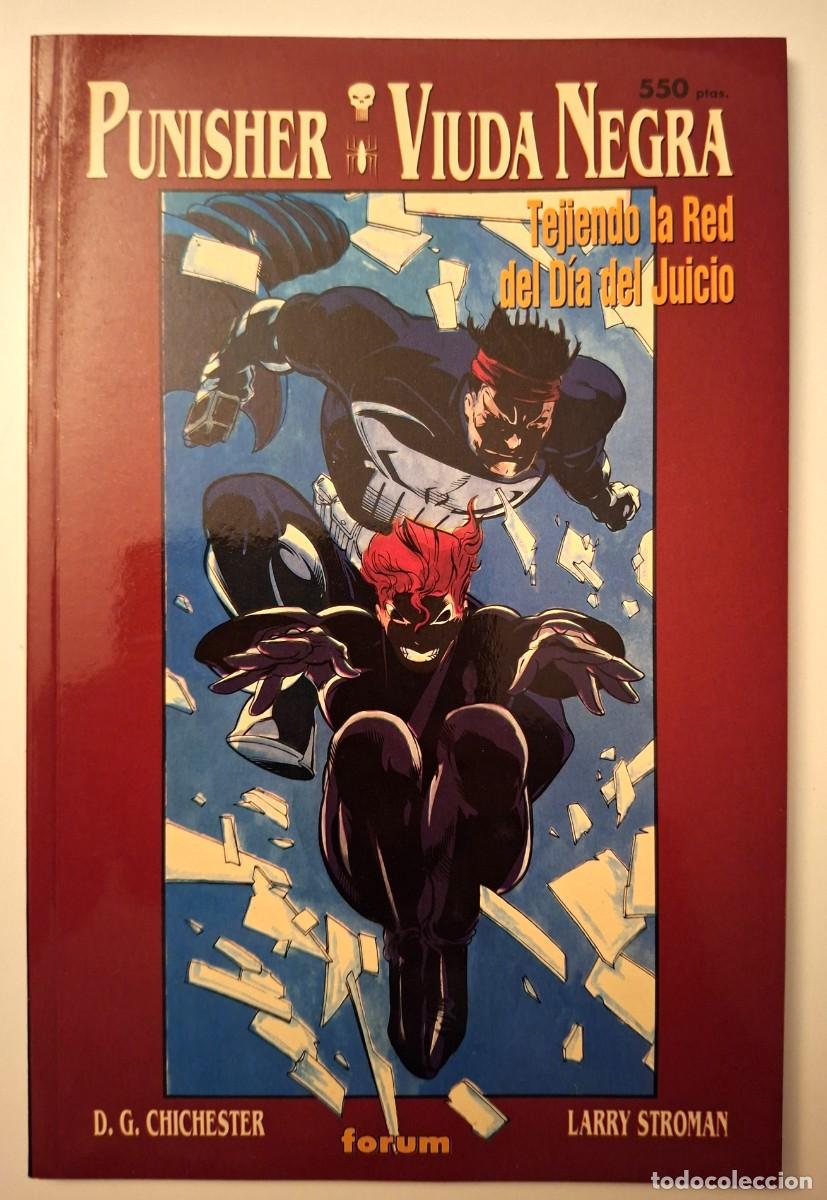 Comics: Punisher y Viuda Negra: Tejiendo la red del d&iacute;a del juicio - Colecci&oacute;n Prestige n&uacute;mero 64 -