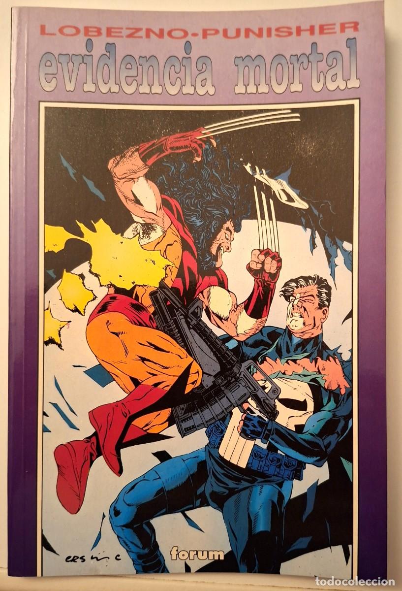 C&oacute;mics: Lobezno, Punisher: Evidencia Mortal - Colecci&oacute;n Prestige n&uacute;mero 74 -