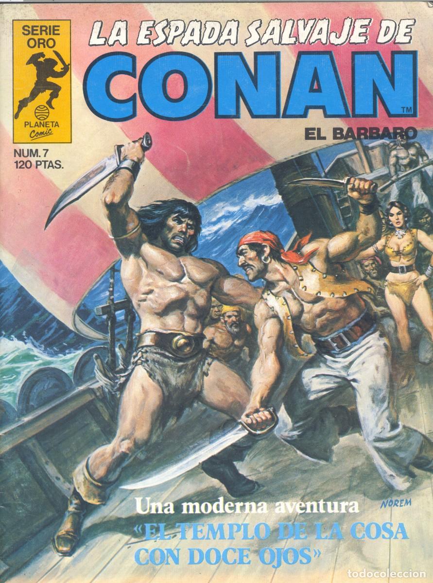 Fumetti: ESPADA SALVAJE DE CONAN 7. PLANETA, 1982 (CAJA 2)