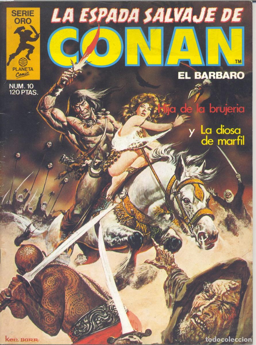 Comics : ESPADA SALVAJE DE CONAN 10. PLANETA, 1982 (CAJA 2)