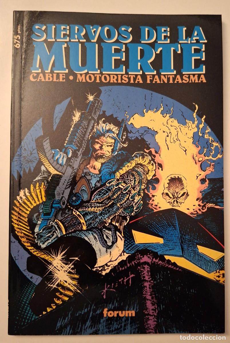 Comics: Cable, Motorista Fantasma: Siervos de la muerte - Colecci&oacute;n Prestige n&uacute;mero 63 -