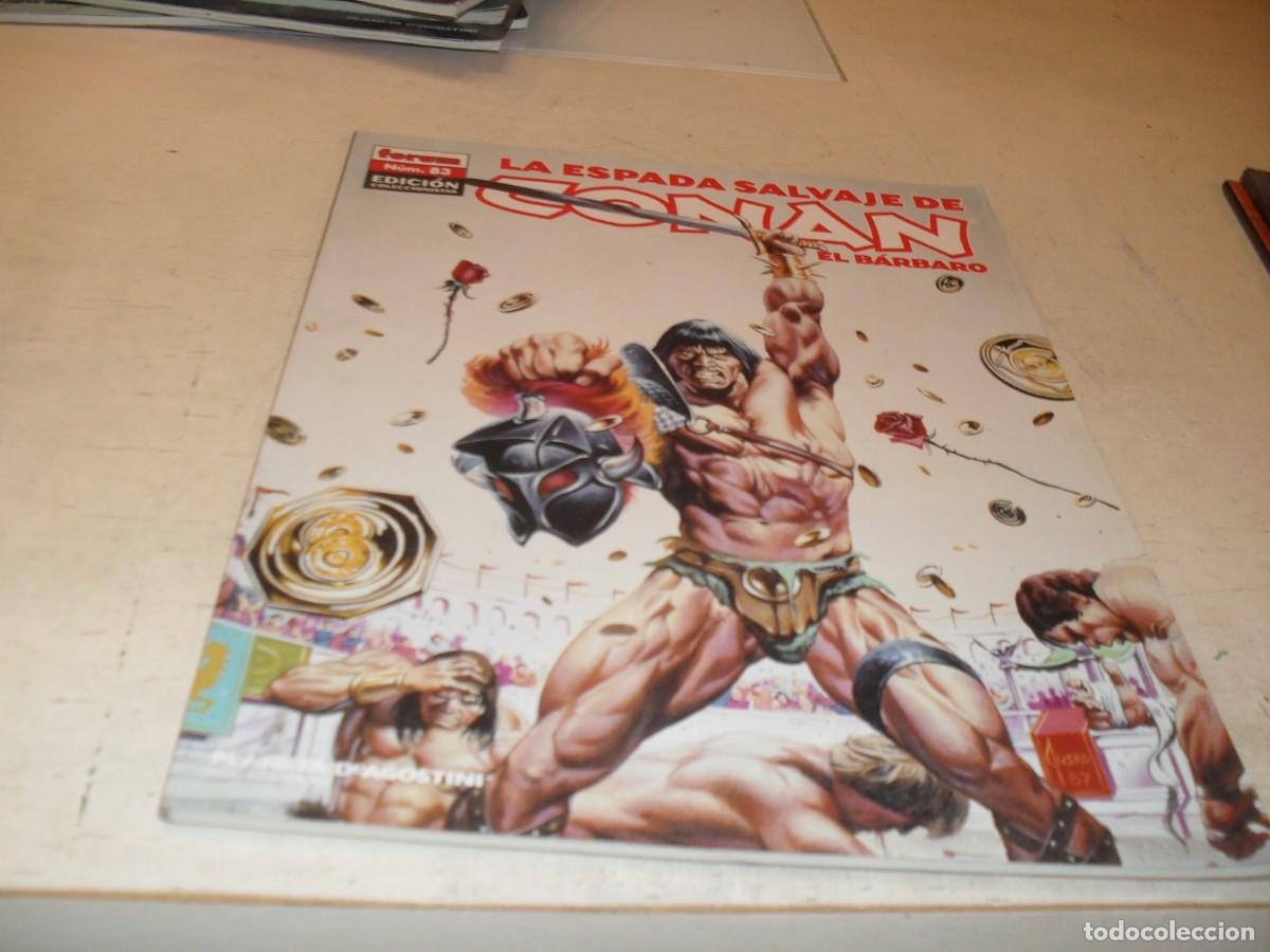 Comics: LA ESPADA SALVAJE DE CONAN N&ordm; 83,LA SOMBRA DE LOS BUITRES,DE 85,EDICION COLECCIONISTAS.FORUM,2005