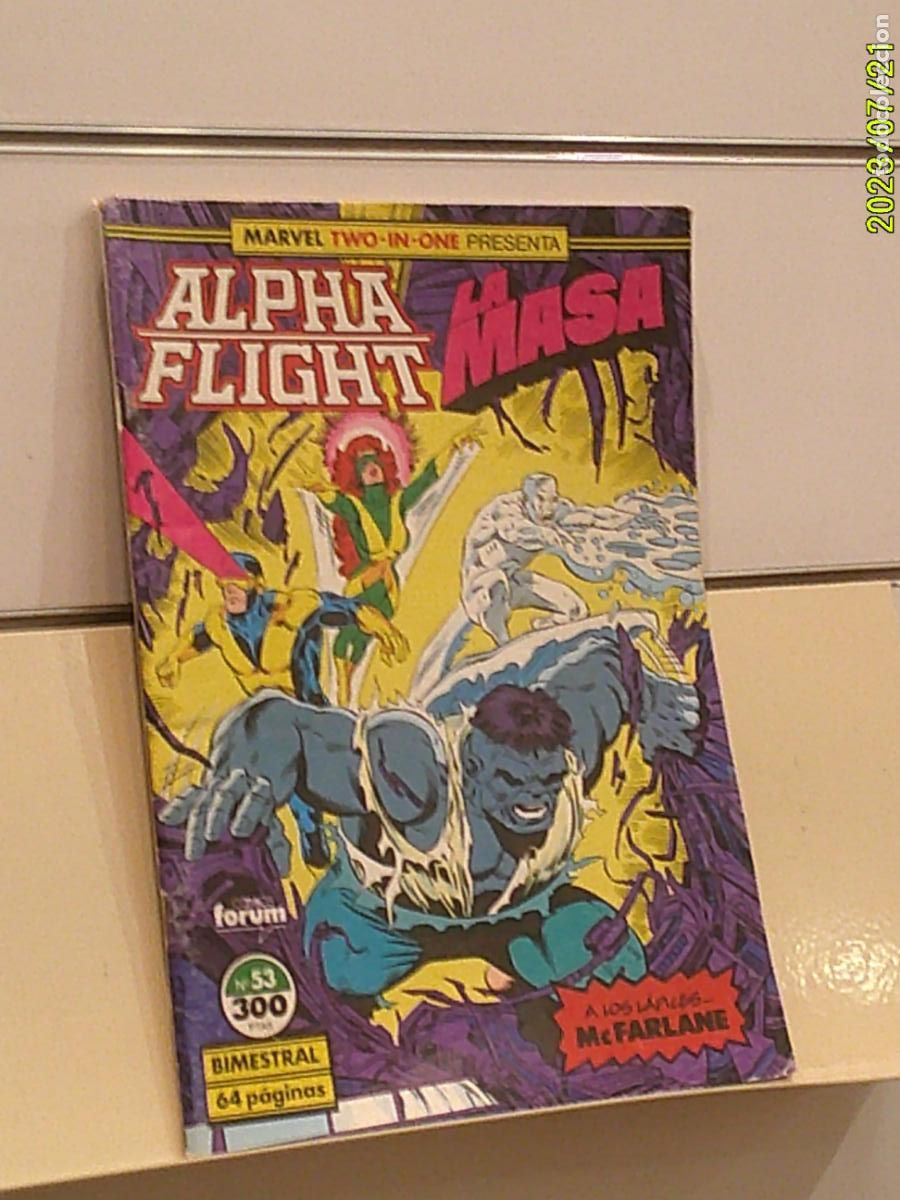 Fumetti: MARVEL TWO IN ONE PRESENTA ALPHA FLIGHT & LA MASA N&ordm; 53 - FORUM