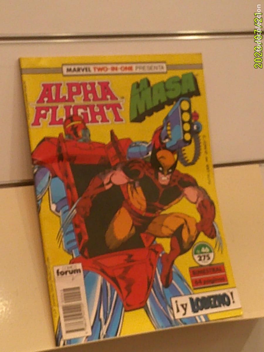 C&oacute;mics: MARVEL TWO IN ONE PRESENTA ALPHA FLIGHT & LA MASA N&ordm; 46 - FORUM - Foto 1
