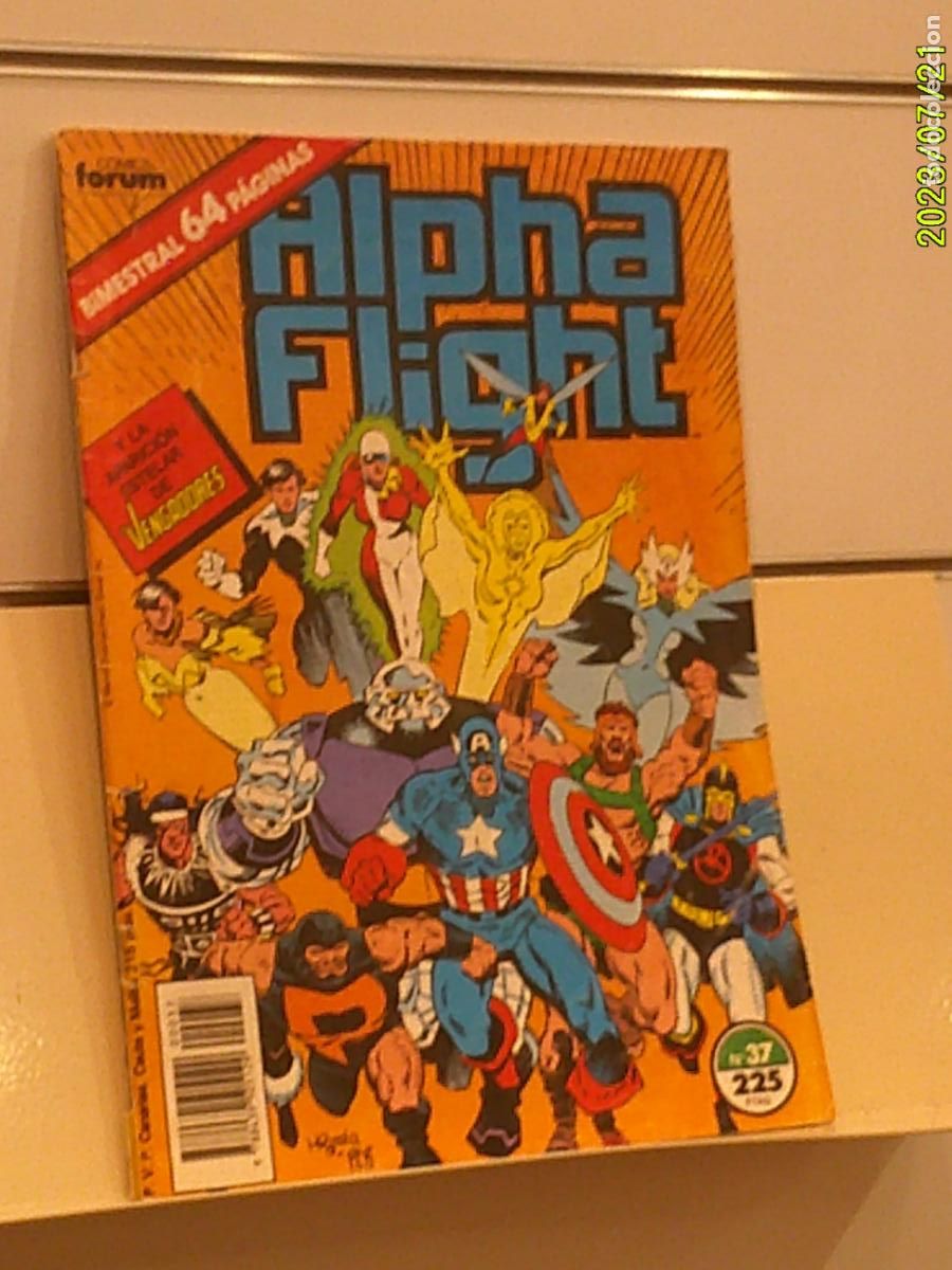C&oacute;mics: ALPHA FLIGHT VOL. 1 N&ordm; 37 MARVEL - FORUM - Foto 1