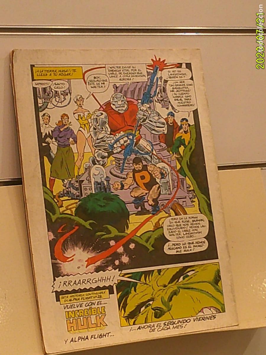 C&oacute;mics: ALPHA FLIGHT VOL. 1 N&ordm; 26 MARVEL - FORUM - Foto 2