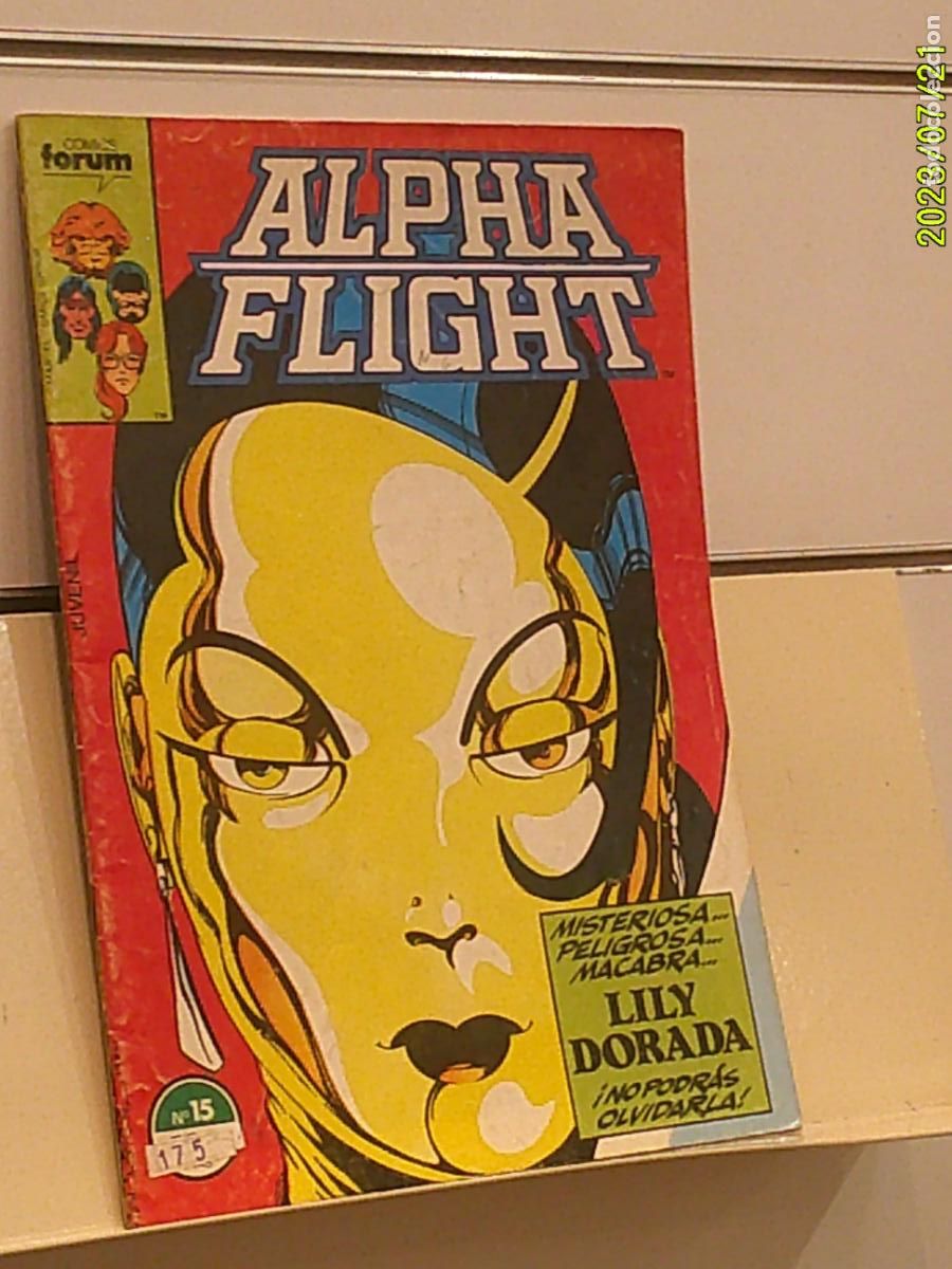 C&oacute;mics: ALPHA FLIGHT VOL. 1 N&ordm; 15 MARVEL - FORUM - Foto 1