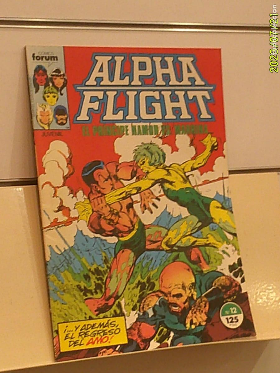 C&oacute;mics: ALPHA FLIGHT VOL. 1 N&ordm; 12 MARVEL - FORUM - Foto 1