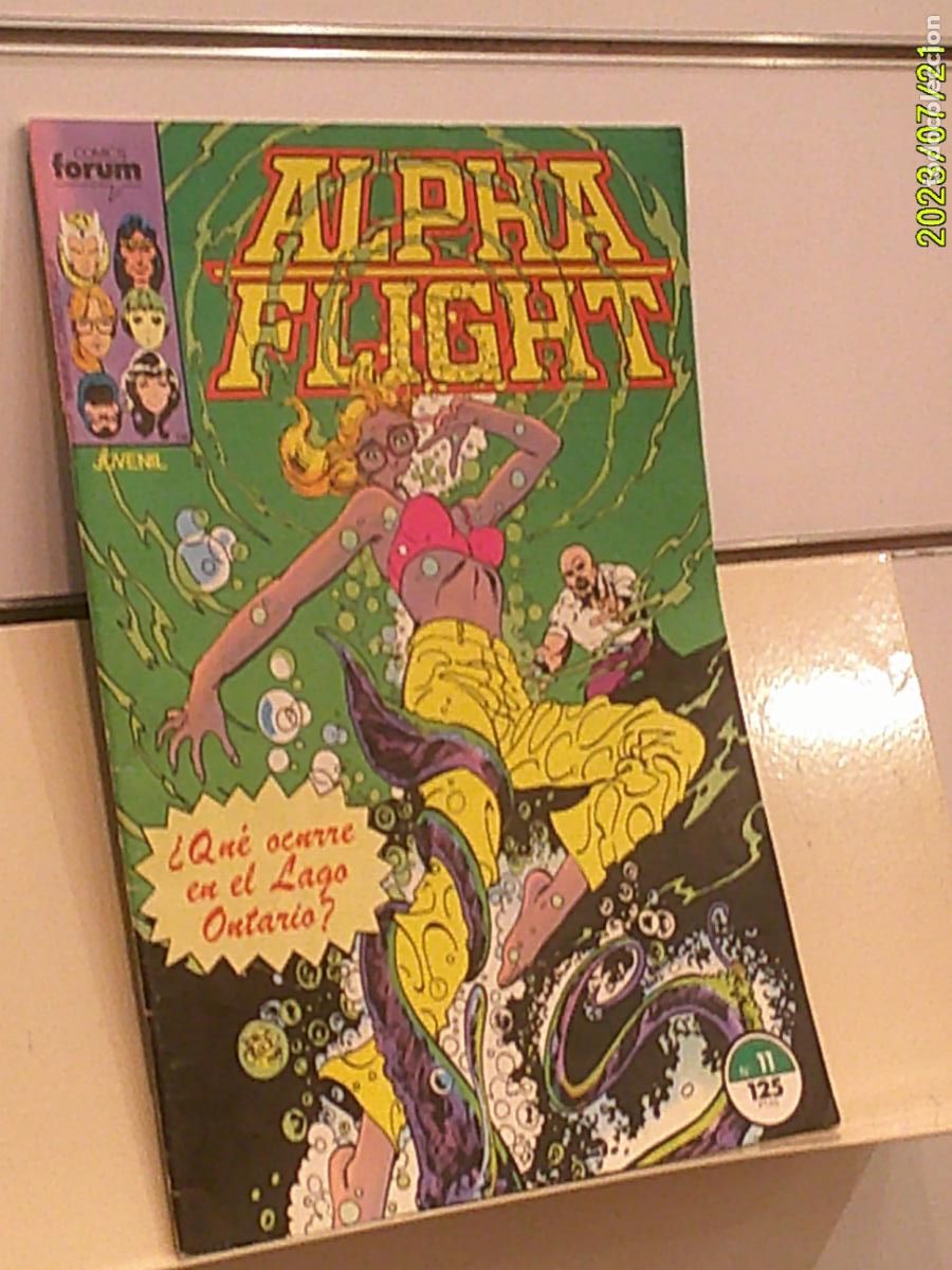 C&oacute;mics: ALPHA FLIGHT VOL. 1 N&ordm; 11 MARVEL - FORUM - Foto 1