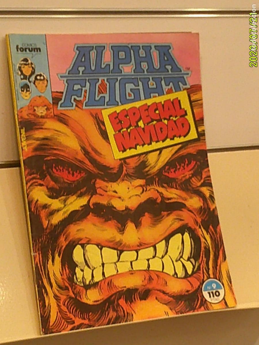 Fumetti: ALPHA FLIGHT VOL. 1 N&ordm; 9 ESPECIAL NAVIDAD MARVEL - FORUM