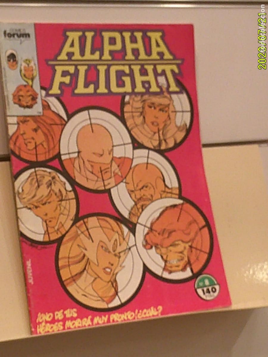 C&oacute;mics: ALPHA FLIGHT VOL. 1 N&ordm; 8 MARVEL - FORUM - Foto 1