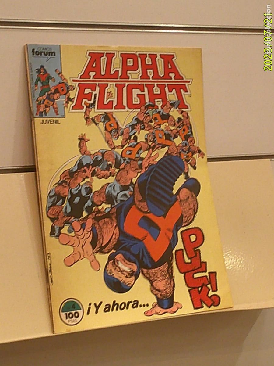 C&oacute;mics: ALPHA FLIGHT VOL. 1 N&ordm; 4 MARVEL - FORUM - Foto 1