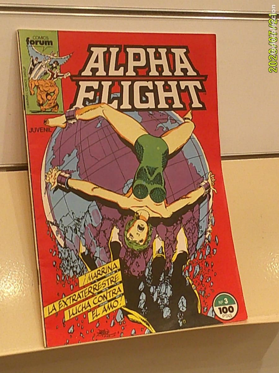 C&oacute;mics: ALPHA FLIGHT VOL. 1 N&ordm; 3 MARVEL - FORUM - Foto 1
