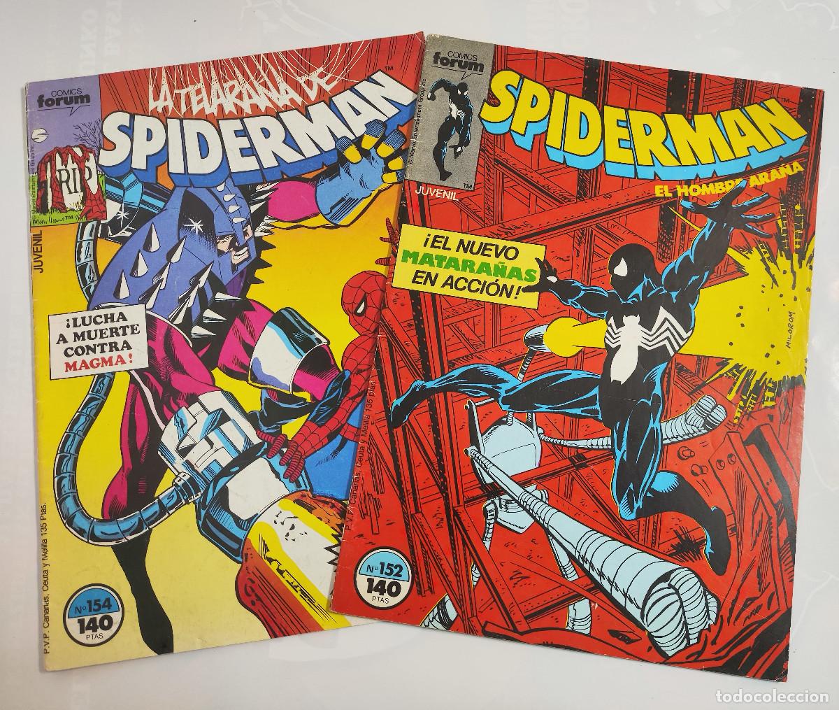 Comics: Spiderman 152 Y 154 - FORUM 1988