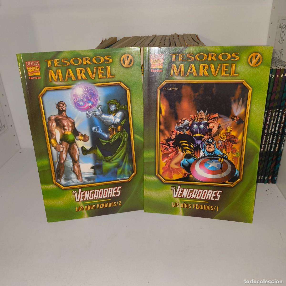Comics: Lote 2 c&oacute;mics Los Vengadores &ndash; Tesoros Marvel &ndash; Forum