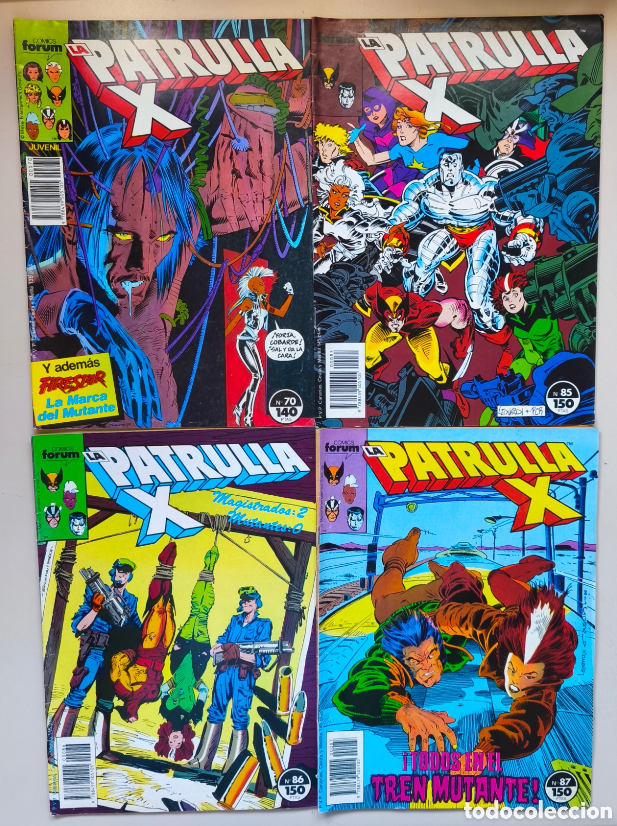 Comics : LOTE DE 10 COMICS FORUM PATRULLA X ORIGINALES