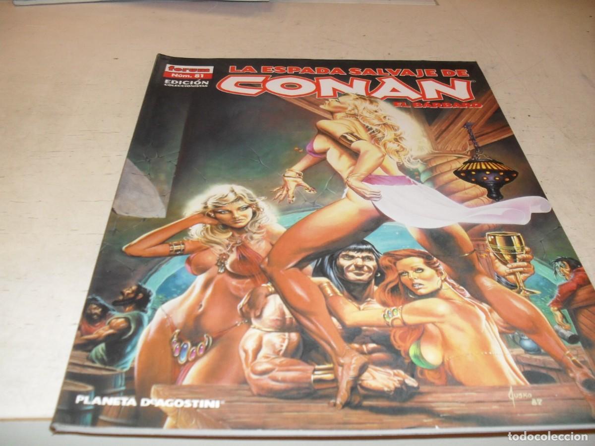 Fumetti: LA ESPADA SALVAJE DE CONAN N&ordm; 81,LA MUERTE AL ACECHO,DE 85,EDICION COLECCIONISTAS.FORUM,2005