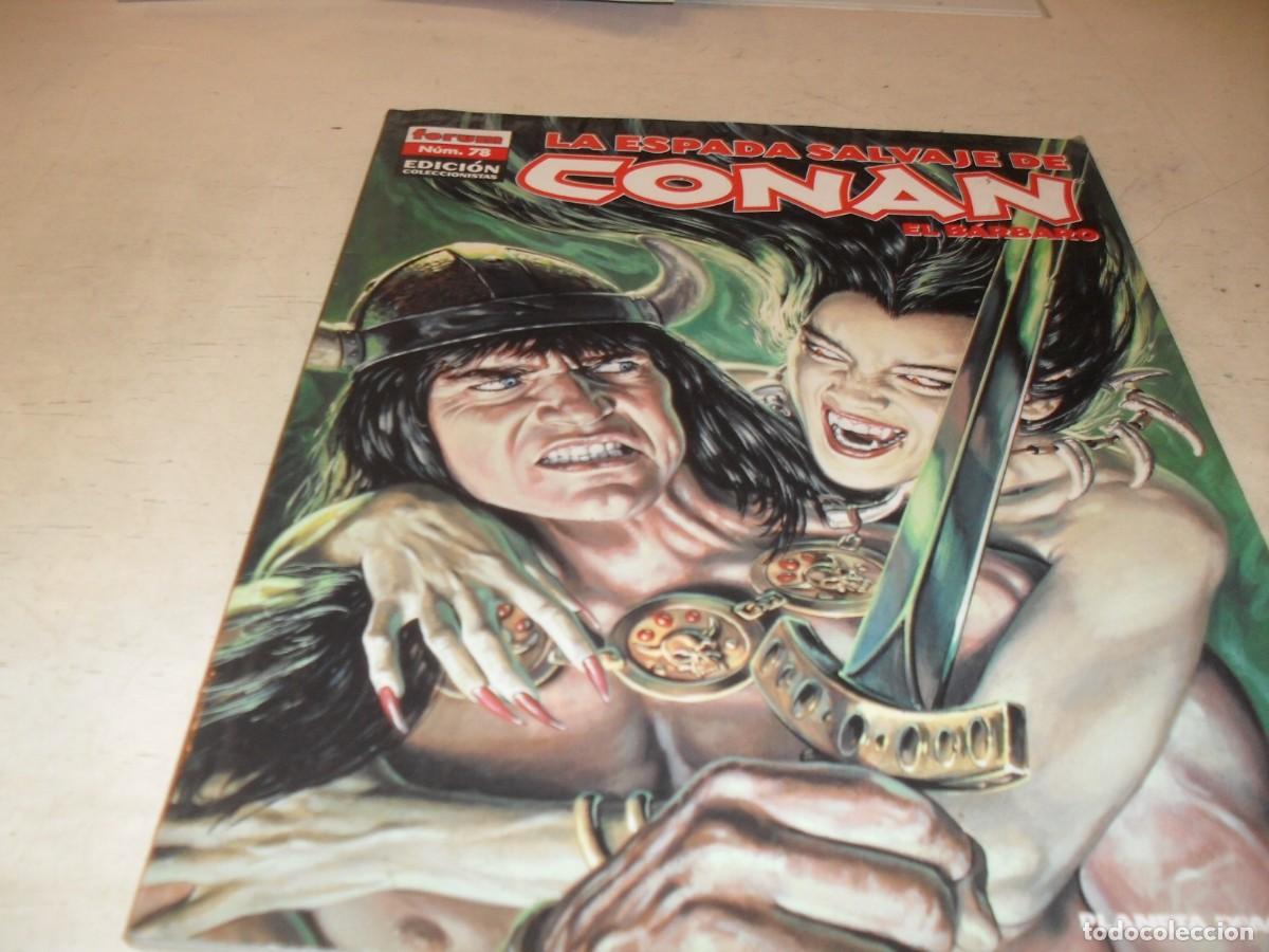 Comics: LA ESPADA SALVAJE DE CONAN N&ordm;79,MUCHACHA DEL BOSQUE ENCANTADODE 85,EDICION COLECCIONISTAS.FORUM,2005