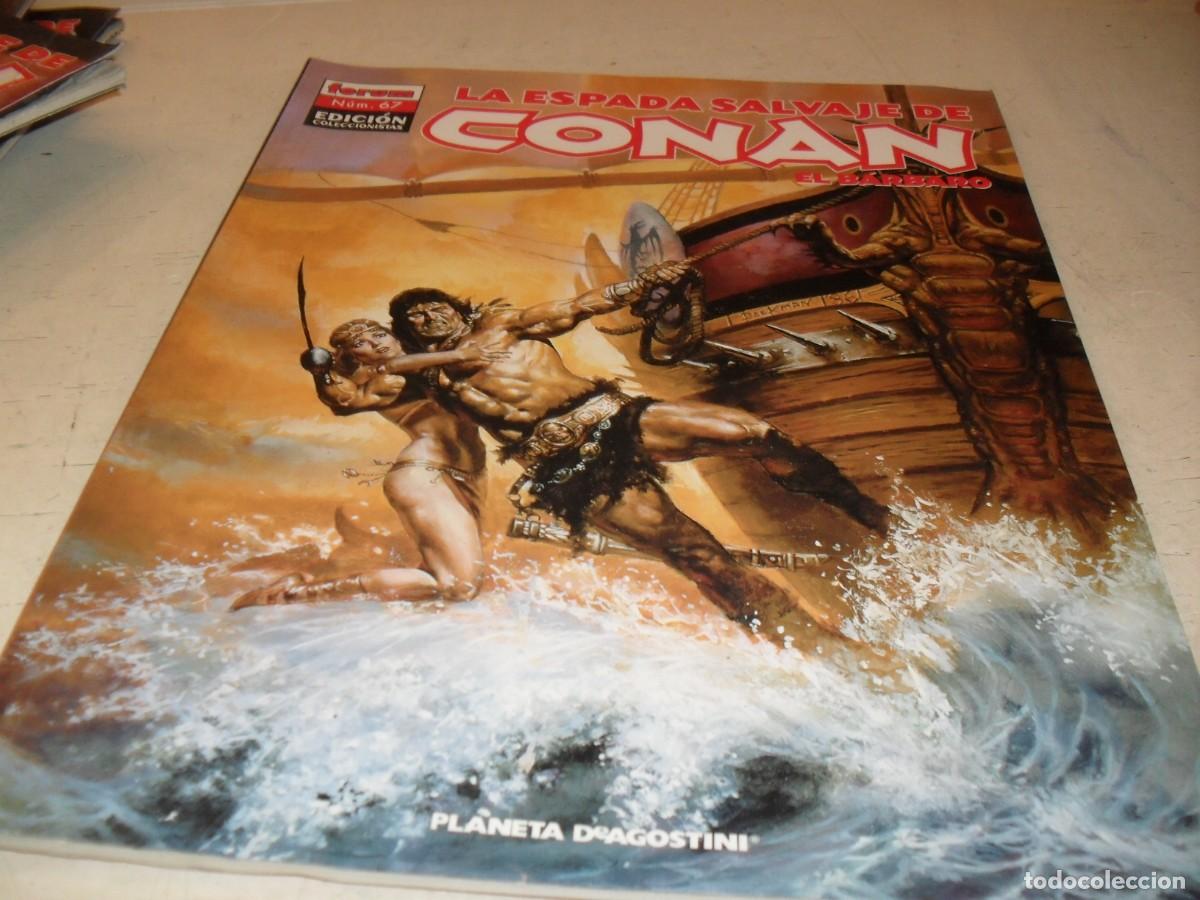 Comics : LA ESPADA SALVAJE DE CONAN N&ordm; 67,LA HIJA DEL MAGO DEL MAR,DE 85,EDICION COLECCIONISTAS.FORUM,2005