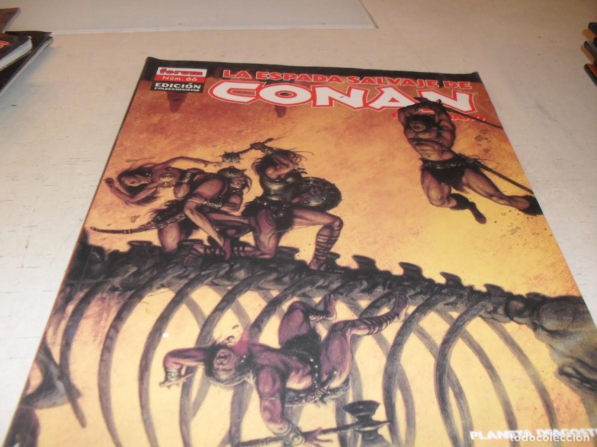 Comics: LA ESPADA SALVAJE DE CONAN N&ordm; 66,MALDICION DE LOS INMUTABLES,DE 85,EDICION COLECCIONISTAS.FORUM,2005