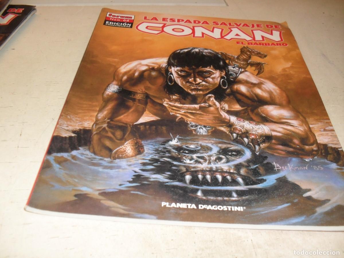 Comics: LA ESPADA SALVAJE DE CONAN N&ordm; 64,EL MERCENARIO,DE 85,EDICION COLECCIONISTAS.FORUM,2005