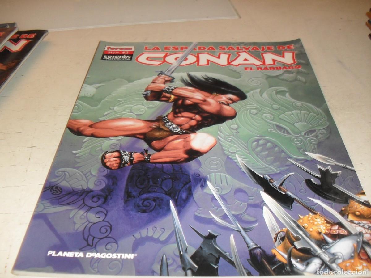 C&oacute;mics: LA ESPADA SALVAJE DE CONAN N&ordm; 62,VENDRA UN OSCURO EXTRANJERO,EDICION COLECCIONISTAS.FORUM,2005