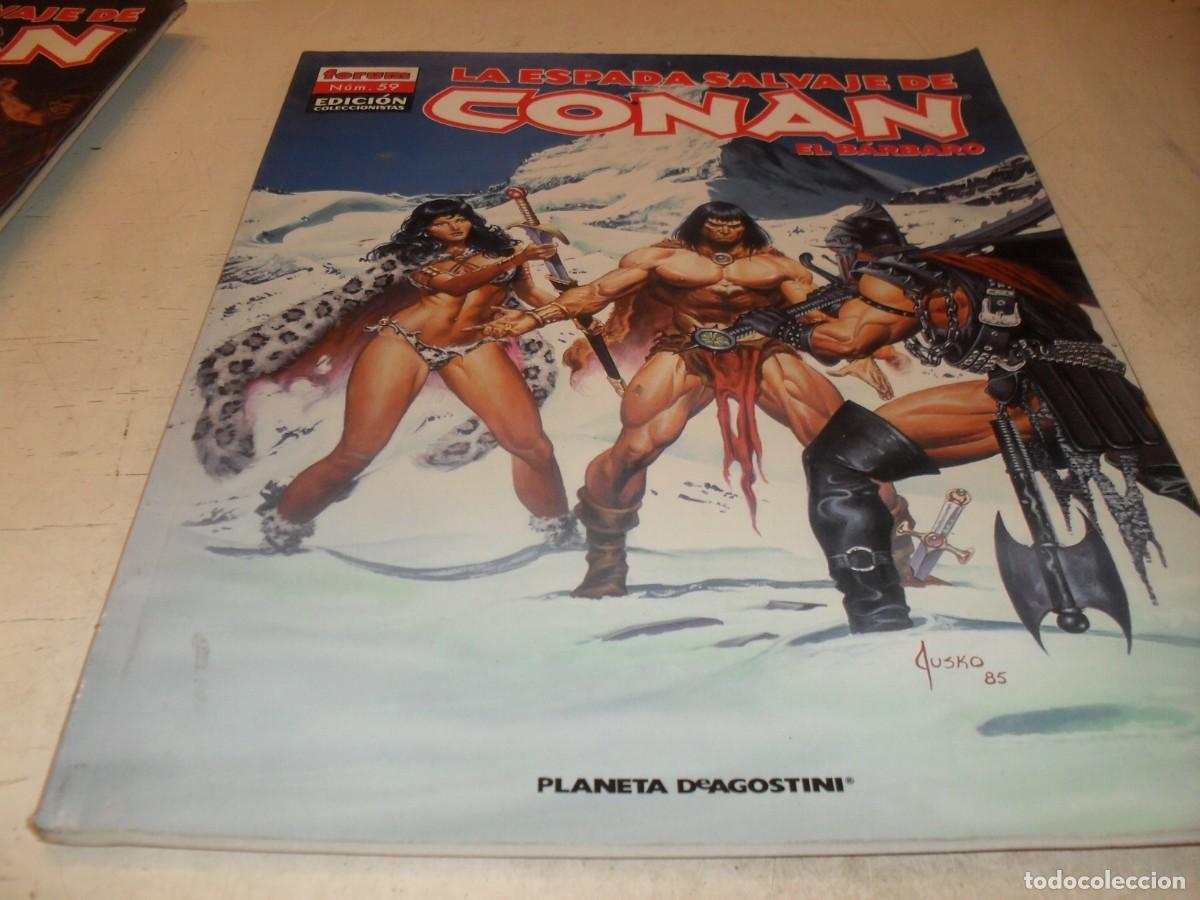 C&oacute;mics: LA ESPADA SALVAJE DE CONAN N&ordm; 59,LAS FUENTES DE UMIR,EDICION COLECCIONISTAS.FORUM,2005