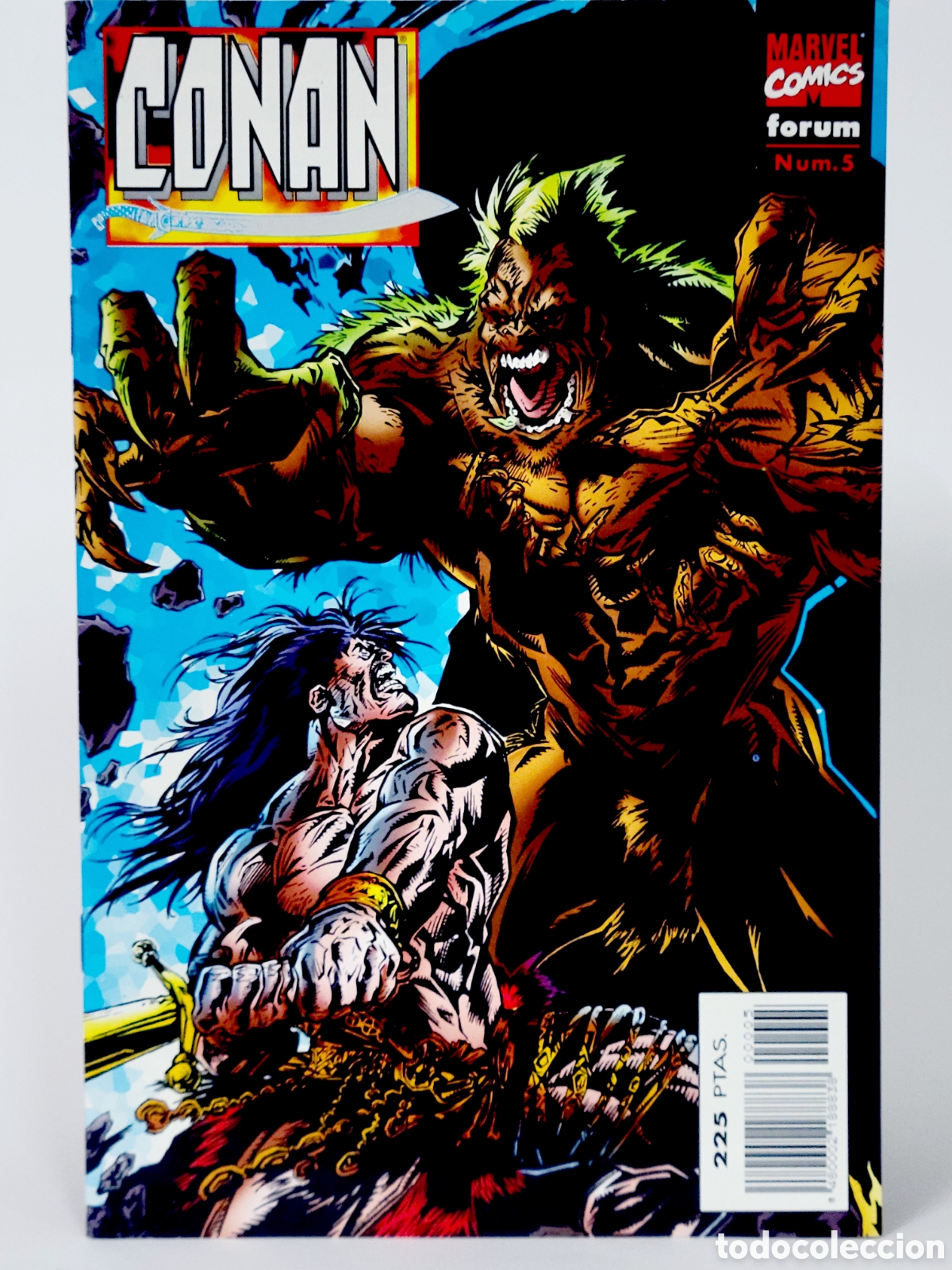 C&oacute;mics: C&Oacute;MIC CONAN 5 FORUM (1996-1997) MARVEL GRAPA DE KIOSCO - Foto 1