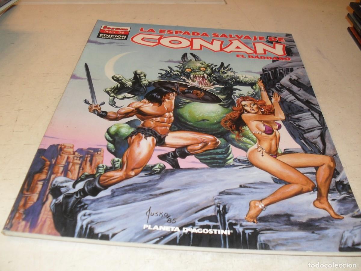 Comics: LA ESPADA SALVAJE DE CONAN N&ordm; 56,VALLE DE LAS SOMBRES ULULANTES,EDICION COLECCIONISTAS.FORUM,2005