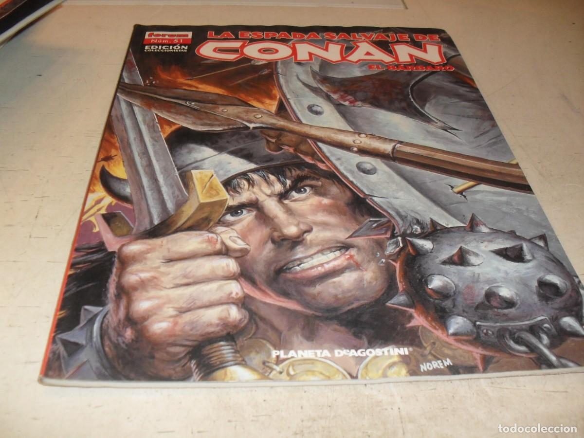 C&oacute;mics: LA ESPADA SALVAJE DE CONAN N&ordm; 51,EN BUSCA DEL ALTAR DE LUMA,EDICION COLECCIONISTAS.FORUM,2005