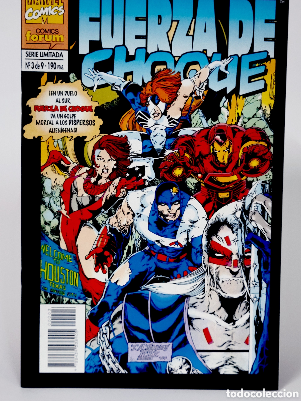 Fumetti: C&Oacute;MIC FUERZA DE CHOQUE 3 VOL.1 FORUM MARVEL GRAPA VOLUMEN DE KIOSCO