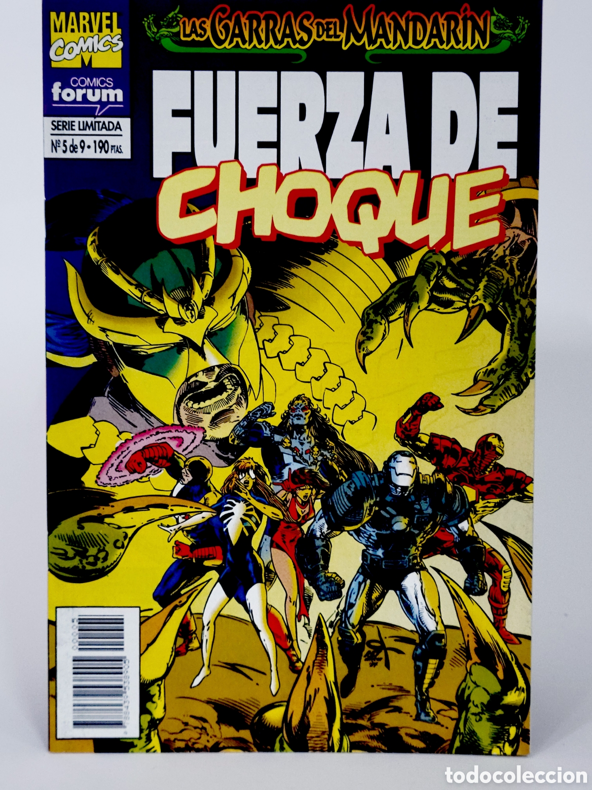 Fumetti: C&Oacute;MIC FUERZA DE CHOQUE 5 LAS GARRAS DEL MANDARIN VOL.1 FORUM MARVEL GRAPA VOLUMEN DE KIOSCO