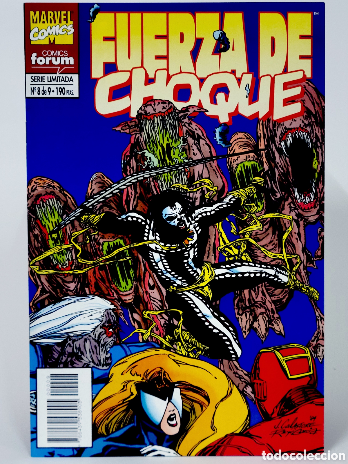 Fumetti: C&Oacute;MIC FUERZA DE CHOQUE 8 VOL.1 FORUM MARVEL GRAPA VOLUMEN DE KIOSCO