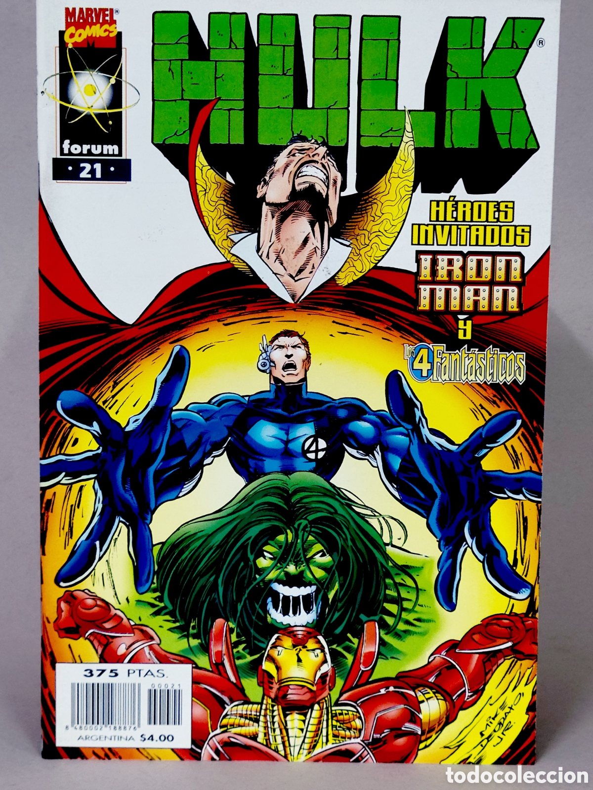 C&oacute;mics: C&Oacute;MIC NUEVOS HULK 21 VOL.2 FORUM MARVEL GRAPA VOLUMEN DE KIOSCO - Foto 1