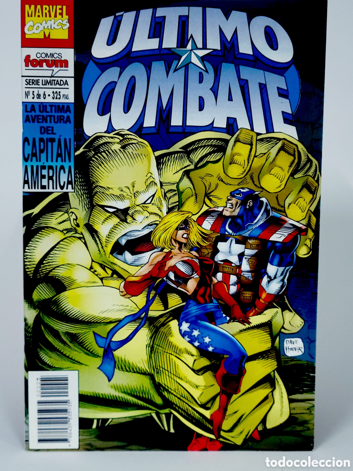 C&oacute;mics: C&Oacute;MIC CAPITAN AM&Eacute;RICA &Uacute;LTIMO COMBATE 5 FORUM MARVEL GRAPA DE KIOSCO - Foto 1