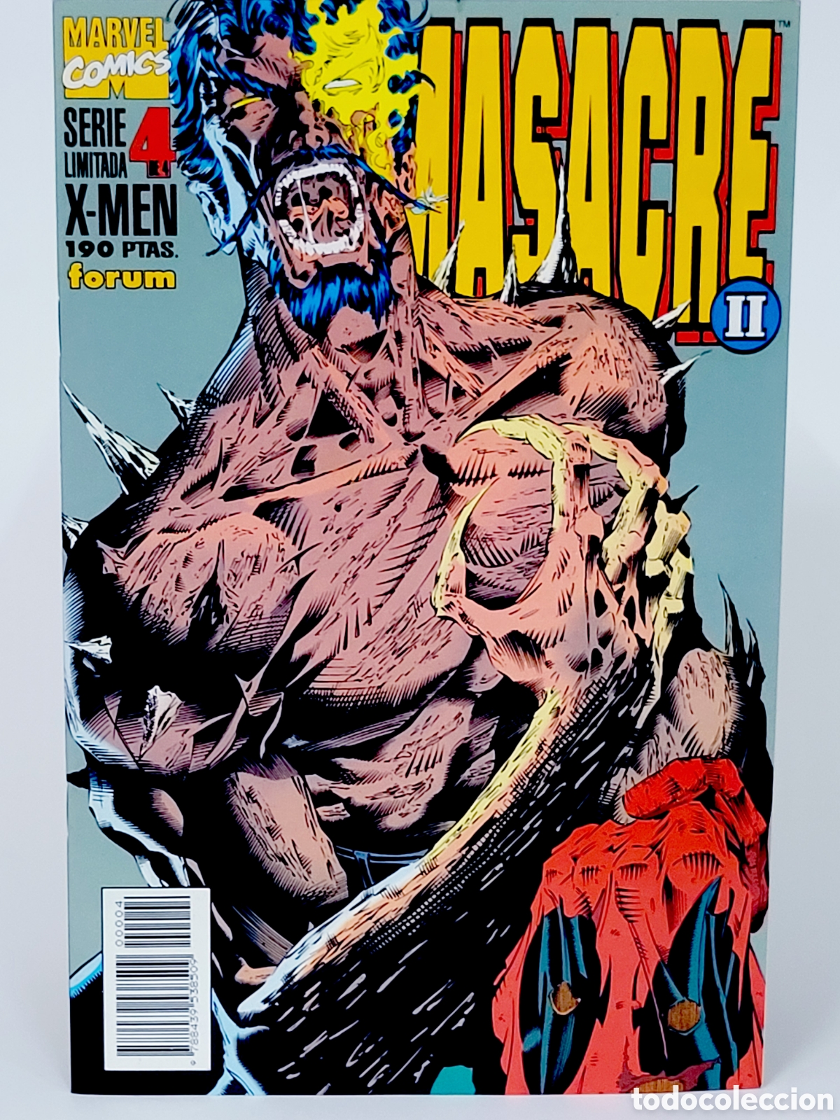 Comics: C&Oacute;MIC MASACRE II 4 FORUM MARVEL GRAPA DE KIOSCO