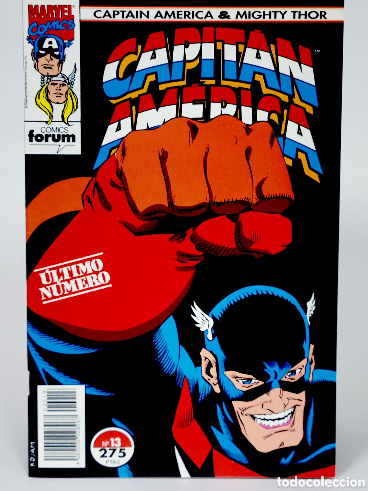Fumetti: C&Oacute;MIC CAPITAN AM&Eacute;RICA THOR PODEROSO 13 FORUM MARVEL GRAPA DE KIOSCO
