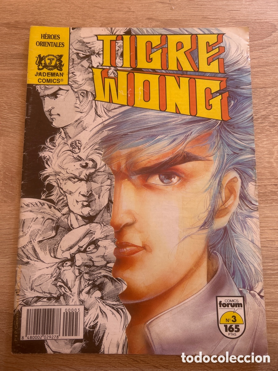 Comics: Tigre wong n&uacute;m 3 jademan c&oacute;mics