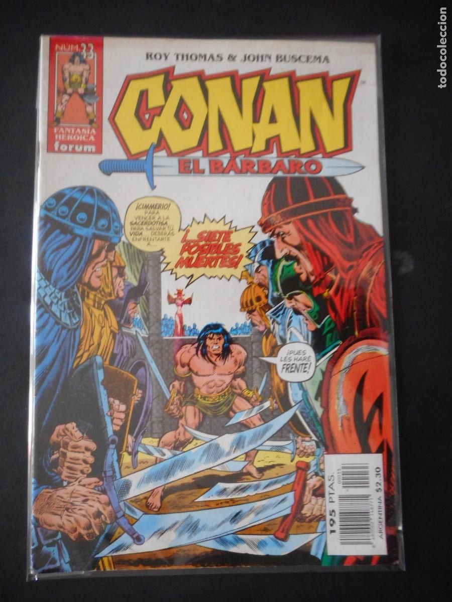Fumetti: CONAN EL BARBARO N&ordm; 33 / C-8