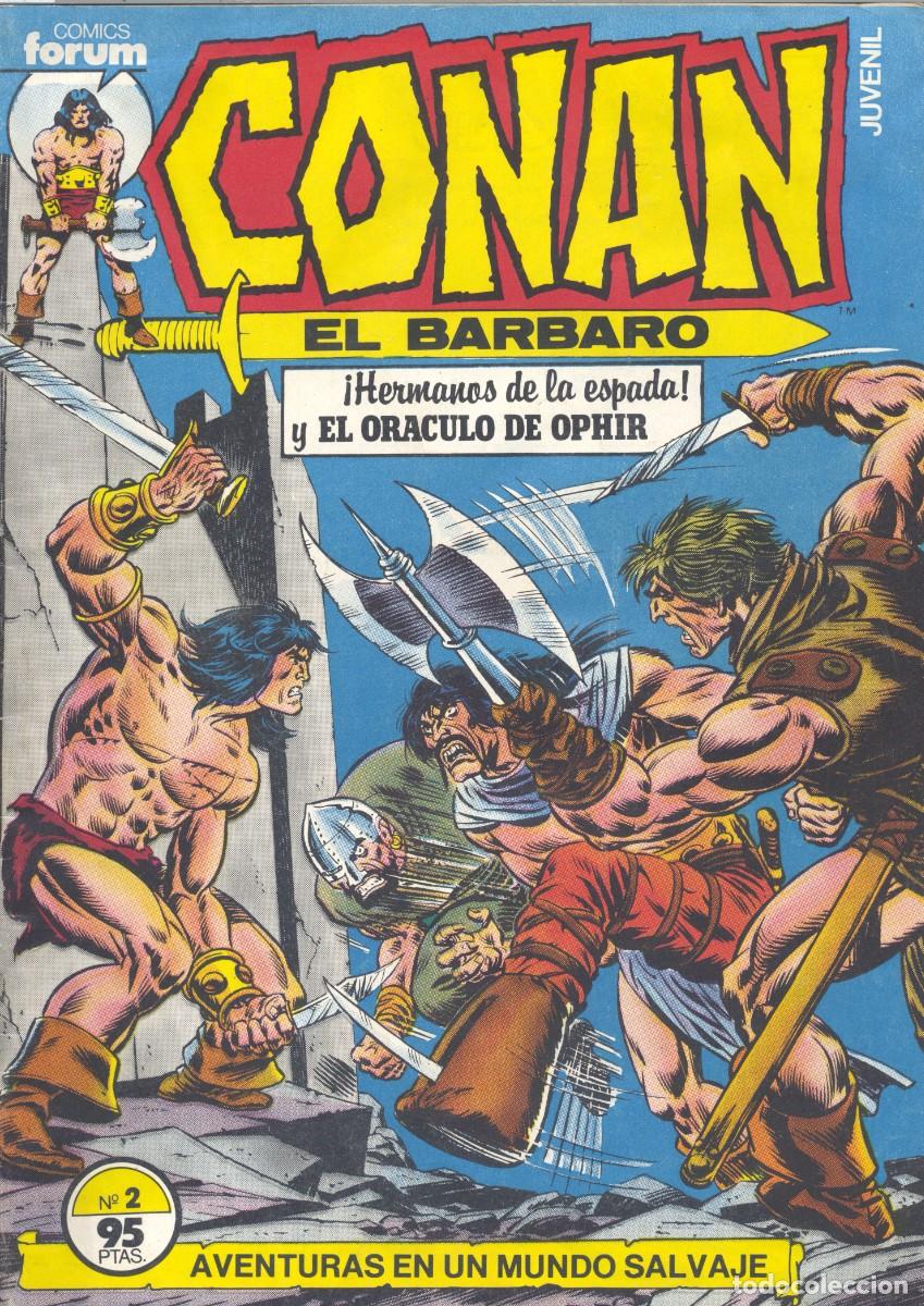C&oacute;mics: CONAN EL BARBARO 2. EDICIONES FORUM, 1983