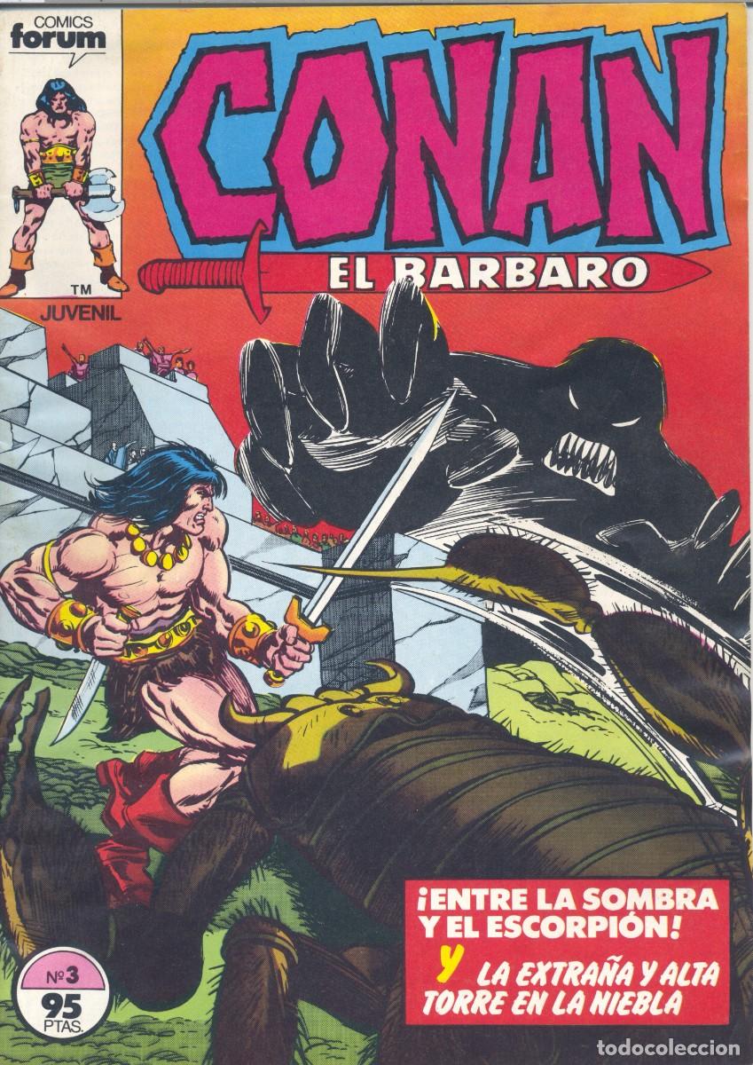C&oacute;mics: CONAN EL BARBARO 3. EDICIONES FORUM, 1983 - Foto 1