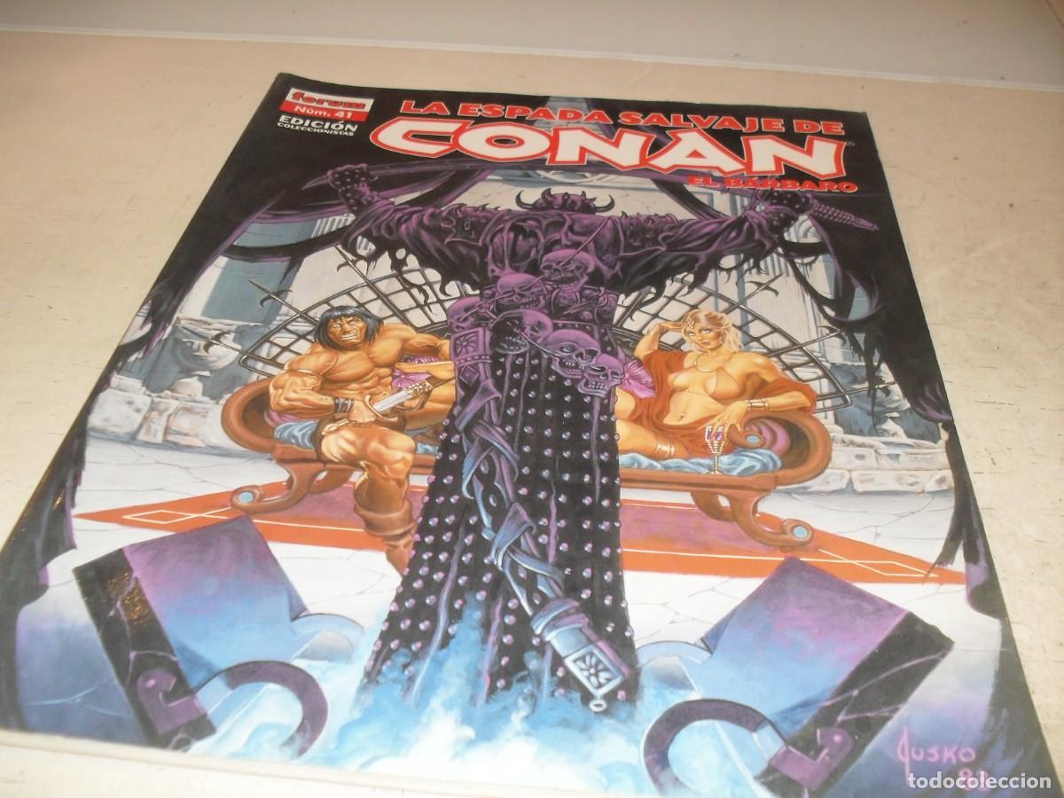 Comics : LA ESPADA SALVAJE DE CONAN N&ordm; 41,EL INFORMADOR,EDICION COLECCIONISTAS.FORUM,2005