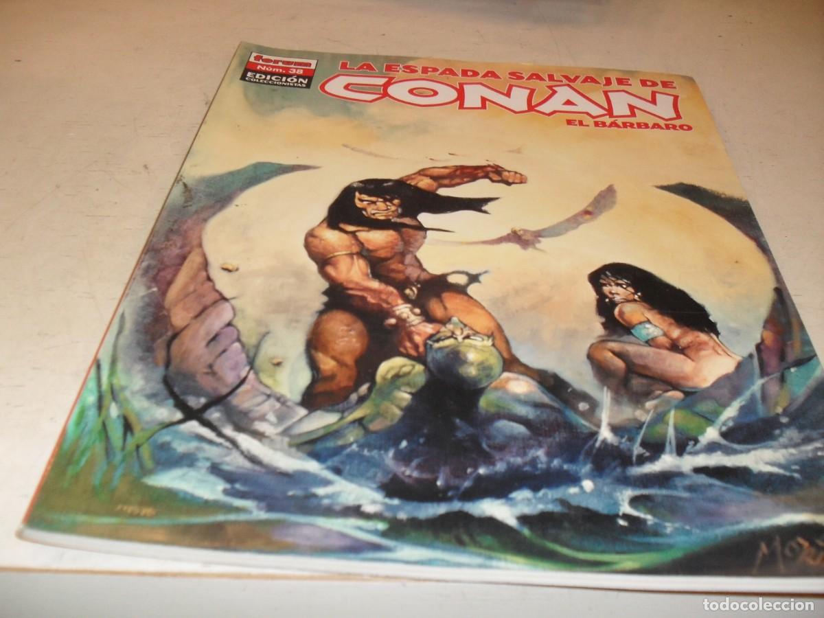 Comics: LA ESPADA SALVAJE DE CONAN N&ordm; 38,ELHECHICERO DEMONIACO DE ZINGARA,EDICION COLECCIONISTAS.FORUM,2005