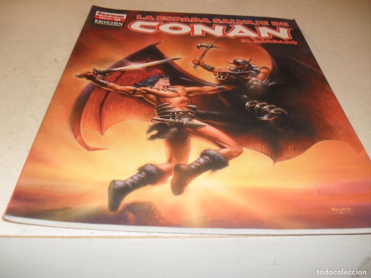C&oacute;mics: LA ESPADA SALVAJE DE CONAN N&ordm; 34,LA ARMADURA DE ZUULDA THAAL,EDICION COLECCIONISTAS.FORUM,2005